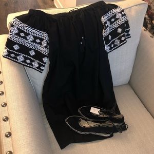 Off the shoulder sundress